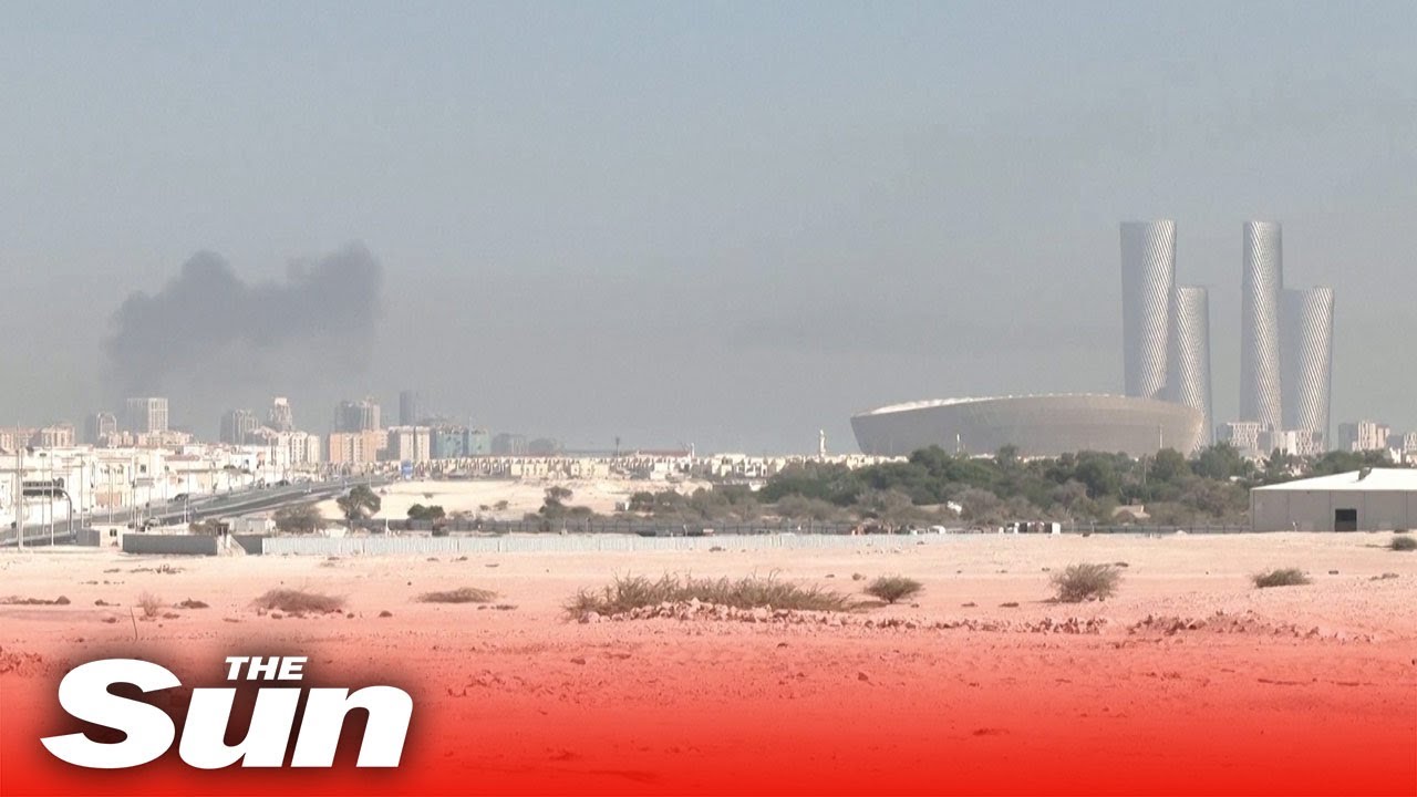 Fire engulfs proximity of Qatar’s Lusail Stadium ahead of World Cup match