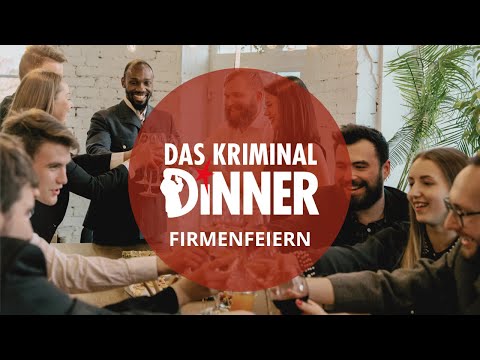 Das Kriminal Dinner als Firmenfeier - Krimi, Dinner & Theater