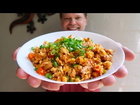 Gochujang Spicy Asian Pork Fried Rice Recipe - Greg's Kitchen - UCGXHiIMcPZ9IQNwmJOv12dQ