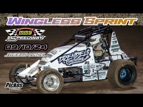 Murray Bridge Speedway, Wingless Sprints 9/11/24 - dirt track racing video image