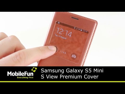 Official Samsung Galaxy S5 Mini S View Flip Cover Case Review - UCS9OE6KeXQ54nSMqhRx0_EQ