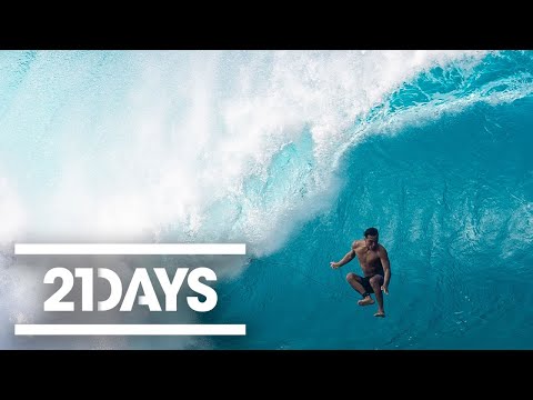 Big Swells and Bigger Wipeouts - 21Days: Volcom Pipe Pro - Ep 3 - UCblfuW_4rakIf2h6aqANefA