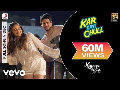 Kar Gayi Chull - Kapoor & Sons | Sidharth | Alia | Badshah | Amaal | Fazilpuria - UC3MLnJtqc_phABBriLRhtgQ