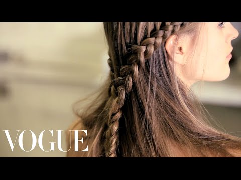 The Double Braid Hair Tutorial with Duffy - The Monday Makeover - Vogue - UCRXiA3h1no_PFkb1JCP0yMA