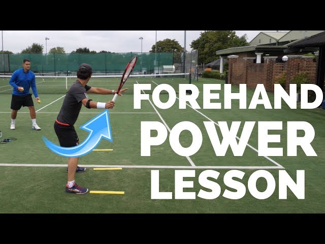 How to Swing a Tennis Racket for Maximum Power