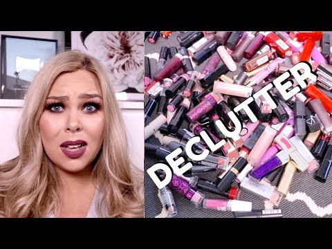 DECLUTTERING 150 LIPSTICKS! - UChplUdodMCdfZfmTQbRhNWw