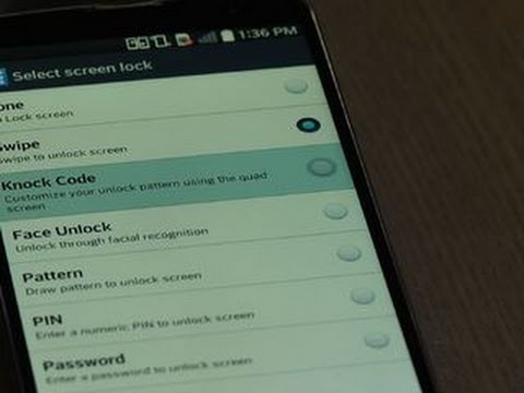 CNET How To - Use Knock Code on the LG G Pro 2 - UCOmcA3f_RrH6b9NmcNa4tdg