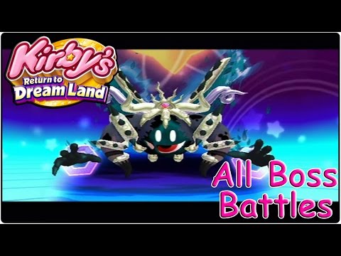 Kirby's Return to Dreamland All Bosses - UCF1EGrZiEfEP7bsa3AFJrJA