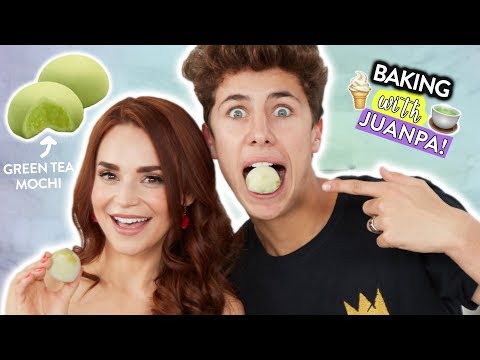 MAKING MOCHI FOR THE FIRST TIME w/ Juanpa!!! (Green Tea Mochi) - UCjwmbv6NE4mOh8Z8VhPUx1Q