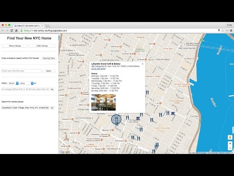 Google Maps APIs: Location Features in Web Sites - UC_x5XG1OV2P6uZZ5FSM9Ttw