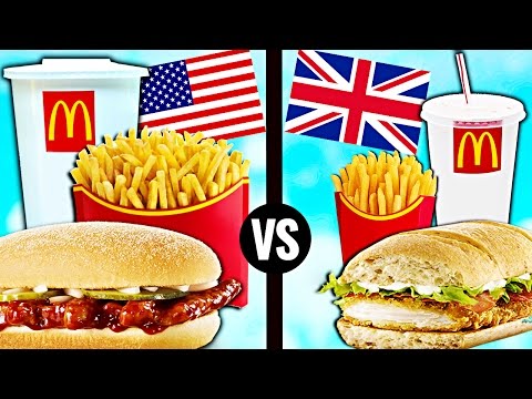 AMERICAN vs. BRITISH McDonald's Food - UCYRDdicBXeo2zYB6Lg-oK7w