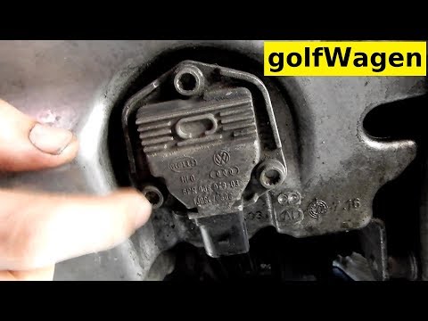 Replacing the Engine Oil Level Sensor on a Volkswagen Golf