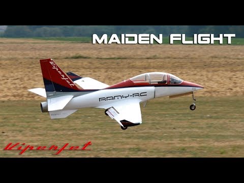 VIPERJET MK2 RC airplane MAIDEN FLIGHT - UCaLqj-d_p8iuUfda5398igA