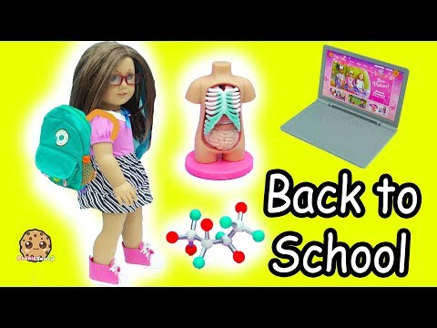 American Girl Back To School Science & Clothing Haul - Cookie Swirl C Doll Video - UCelMeixAOTs2OQAAi9wU8-g