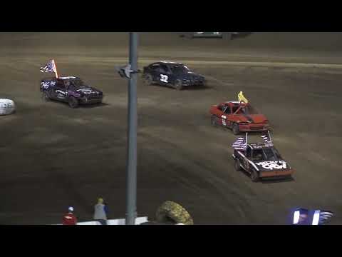 Perris Auto Speedway Mini Stock Road Course Main Event 6-3- 23 - dirt track racing video image