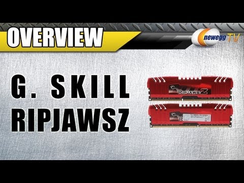 Newegg TV: G.SKILL Ripjaws Z Series Desktop Memory Overview - UCJ1rSlahM7TYWGxEscL0g7Q