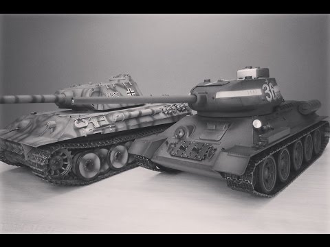 Фанатам world of tanks и War Thunder ... Радиоуправляемый танк Т-34-85 с инфракрасной системой боя - UCvsV75oPdrYFH7fj-6Mk2wg