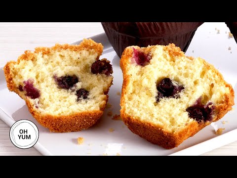 Classic Streusel Blueberry Muffins | Bake with Anna Olson - UCr_RedQch0OK-fSKy80C3iQ