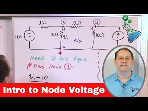 Lesson 1 - Intro To Node Voltage Method (Engineering Circuits) - UCYgL81lc7DOLNhnel1_J6Vg