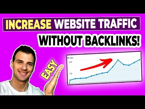 How To Increase Website Traffic WITHOUT Backlinks (Easy) - UCKMDqnJbYx6yv0N-dRvRAgQ