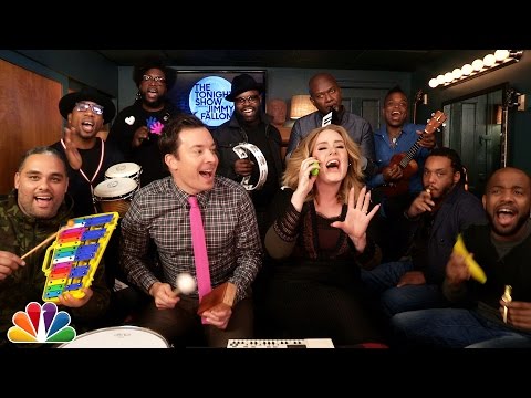 Jimmy Fallon, Adele & The Roots Sing "Hello" (w/Classroom Instruments) - UC8-Th83bH_thdKZDJCrn88g