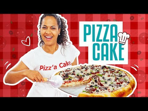 How To Make A PIZZA CAKE | Candy Toppings & Brûléed Crust | Yolanda Gampp | How To Cake It - UCvM1hVcRJmVWDtATYarC0KA