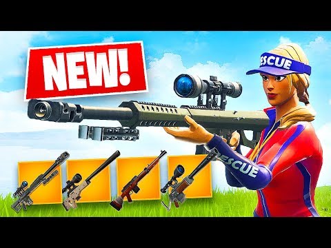 Sniper Shootout Game Mode w/ New Heavy Sniper! (Fortnite Battle Royale) - UC2wKfjlioOCLP4xQMOWNcgg