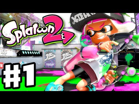 Splatoon 2 - Gameplay Walkthrough Part 1 - Turf War Multiplayer! Single Player! (Nintendo Switch) - UCzNhowpzT4AwyIW7Unk_B5Q