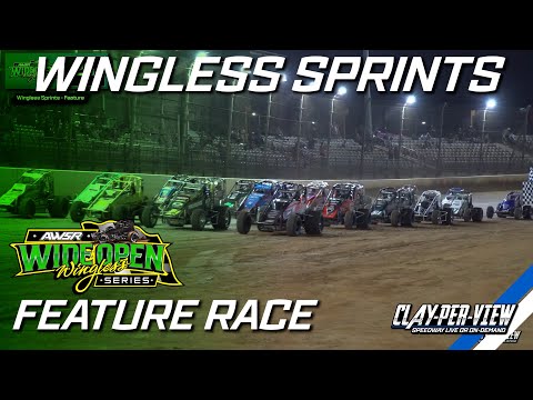 Wingless Sprints | WOW Series - Sydney - 14th Dec 2024 | Clay-Per-View - dirt track racing video image