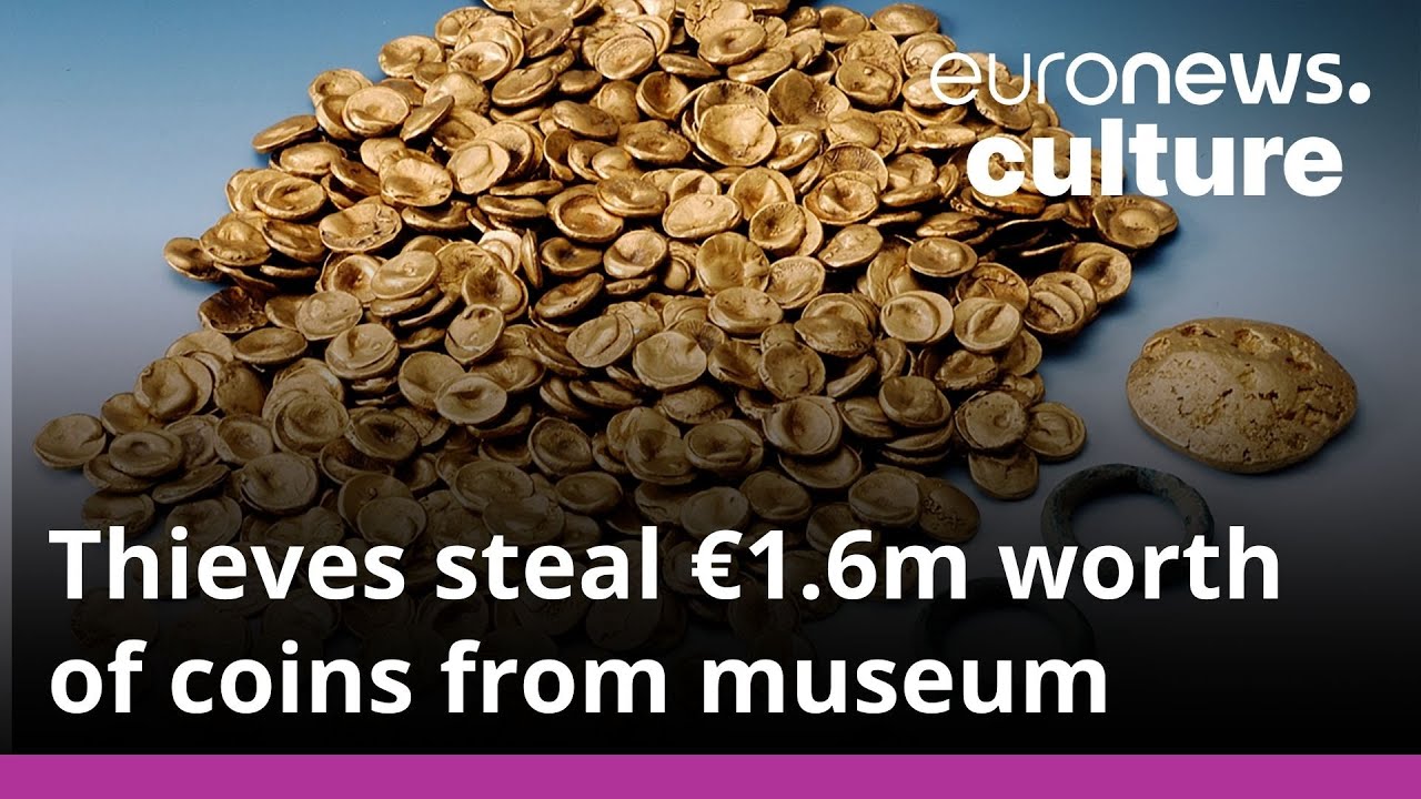 Thieves steal €1.6 million worth of gold coins from German museum in a daring nine-minute heist
