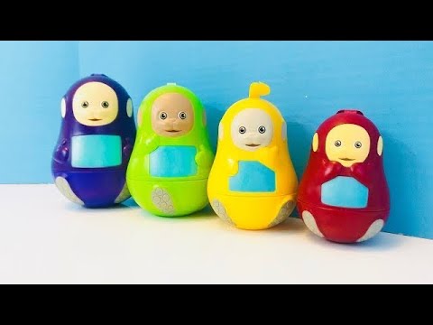 Teletubbies NESTING DOLLS Toys Opening Pet Treats