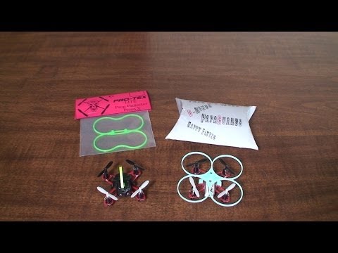 Estes Proto X (Hubsan Q4) - Bumper Comparison 2 - Review - UCe7miXM-dRJs9nqaJ_7-Qww