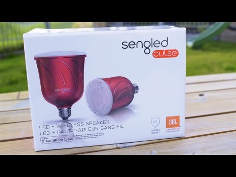 SENGLED PULSE LED Light + Wireless Bluetooth Speaker - UCXzySgo3V9KysSfELFLMAeA