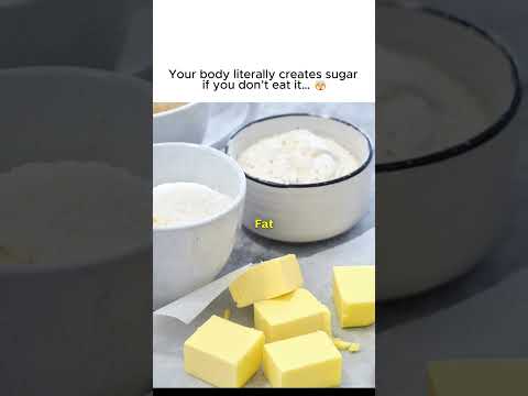 @DTHshow Your body makes its own sugar !!
