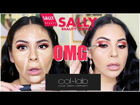 TESTING OUT NEW COL-LAB MAKEUP BRAND FROM SALLY'S BEAUTY SUPPLY: HITS + MISSES! | JuicyJas - UCqTR5f7YkGro3cPv23SqcqQ