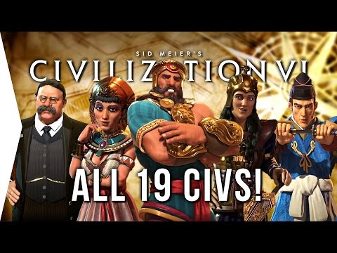 Civilization VI ► ALL 19 Civilizations - Overview & Strategies in Civ 6! - UCl8UfR1WkSJS666PlNsn6Yg