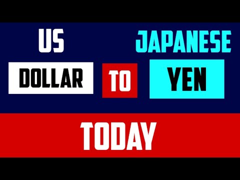 American Dollars to Yen Rates Today