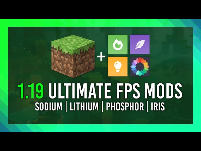 Sodium - Lithium And Phosphor - 3 Mods To Optimize Minecraft - 1.15.2 1.19.3