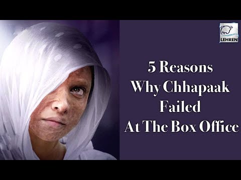 Video - Bollywood - 5 Reasons Why Chhapaak FAILED At The Box Office #India