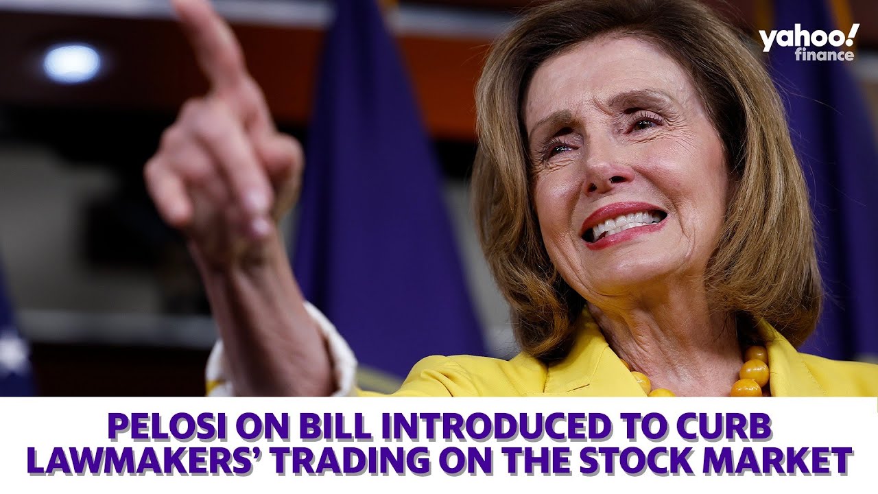 Pelosi on Congressional stock trading, and new bill introduced to the Supreme Court