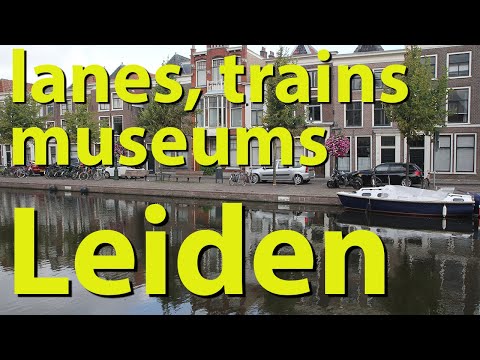 Leiden, Netherlands, canals, lanes, train station and museums - UCvW8JzztV3k3W8tohjSNRlw