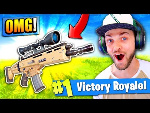 The SNIPER SCAR in Fortnite: Battle Royale! - UCYVinkwSX7szARULgYpvhLw