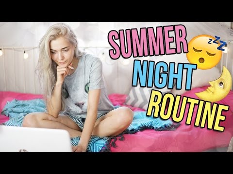 MY SUMMER NIGHT ROUTINE! - UCBKFH7bU2ebvO68FtuGjyyw