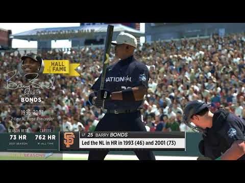 All-Time San Francisco Giants Home Run Derby Simulation video clip