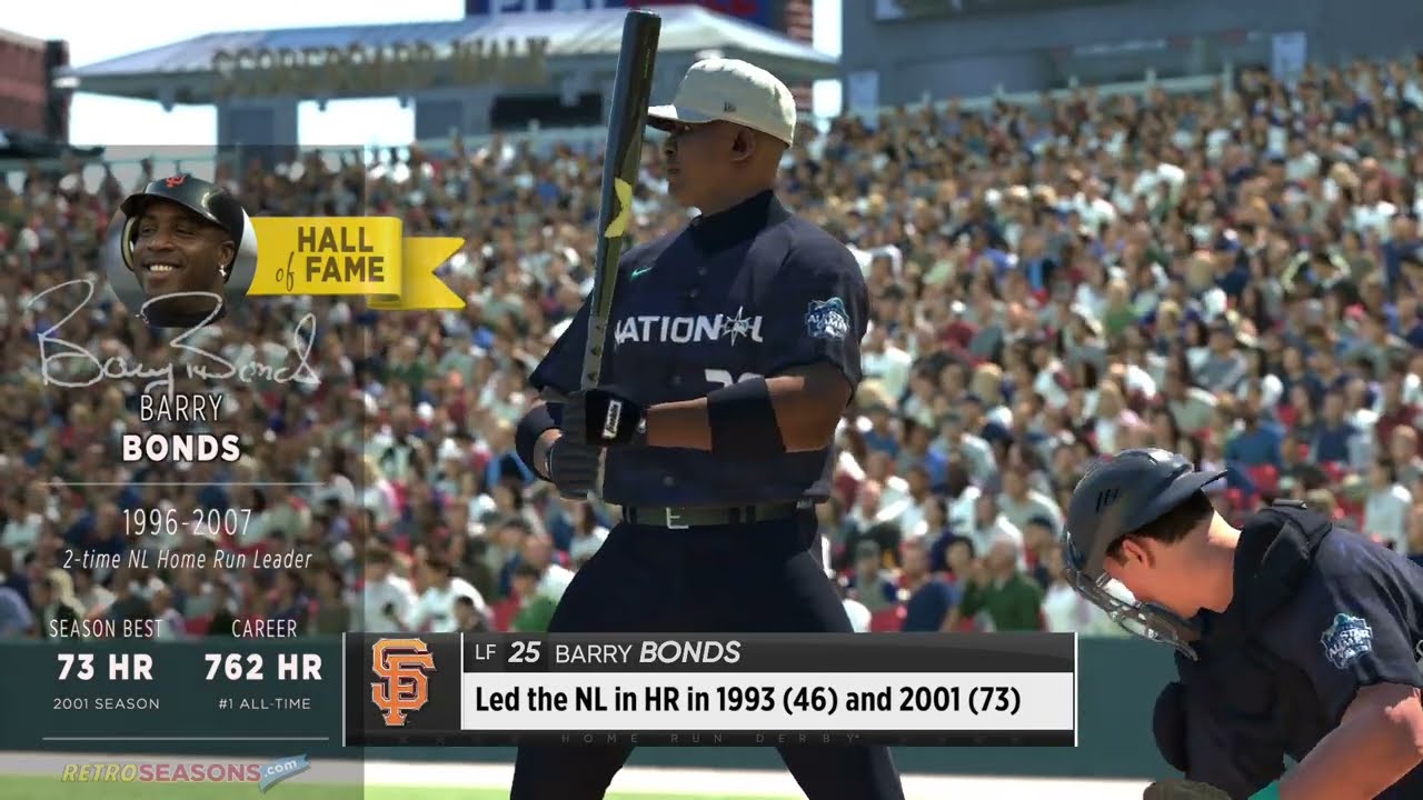 All-Time San Francisco Giants Home Run Derby Simulation video clip