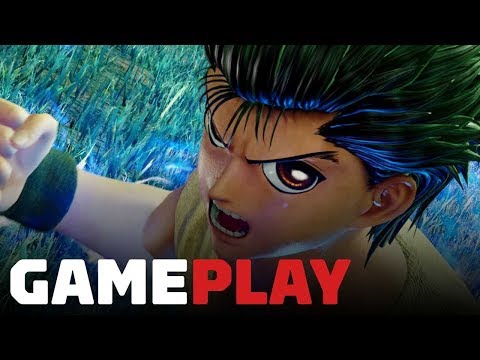 Jump Force Beta - Yusuke, Gon, and Hisoka Gameplay - Team Togashi! - UCKy1dAqELo0zrOtPkf0eTMw