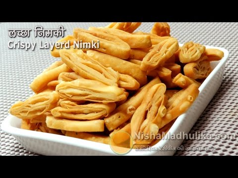 Khasta Namak Para - Layred Nimki - Khasta Mathri namakpare Namkeen