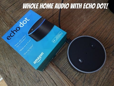 Amazon Echo Dot hooked up to whole home audio - UCmTEzLSecWozHOMMJUnOpaw