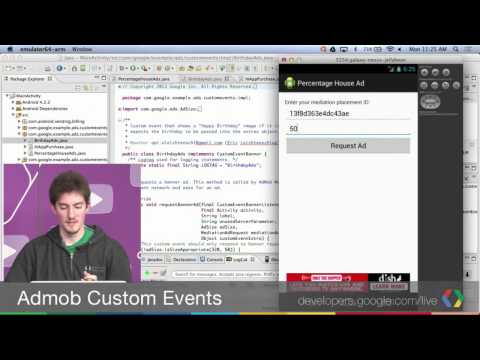 Writing Custom Events for AdMob Mediation - UC_x5XG1OV2P6uZZ5FSM9Ttw