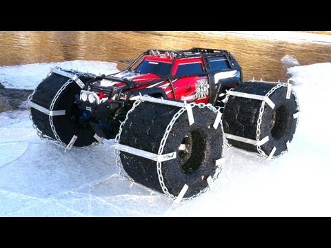 RC ADVENTURES - FLOATiNG TRAXXAS SUMMiT - iCE Chains & Floating RC TiRES - UCxcjVHL-2o3D6Q9esu05a1Q